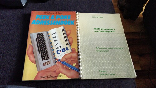 Peek and poke address book + BASIC programs for basic computers