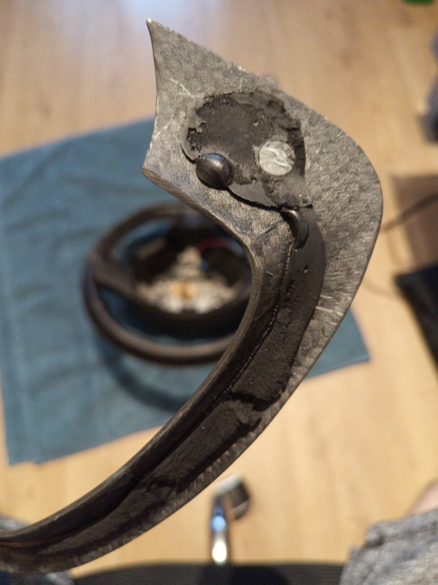 carbon piece removed Carbon piece removed