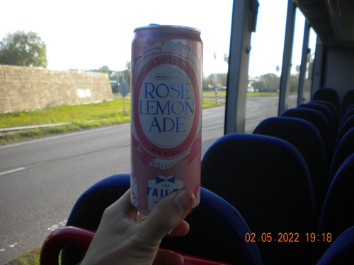 can in the bus